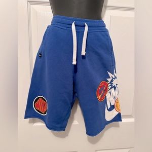 Nike boys cotton shorts - Blue - Size Medium - good condition